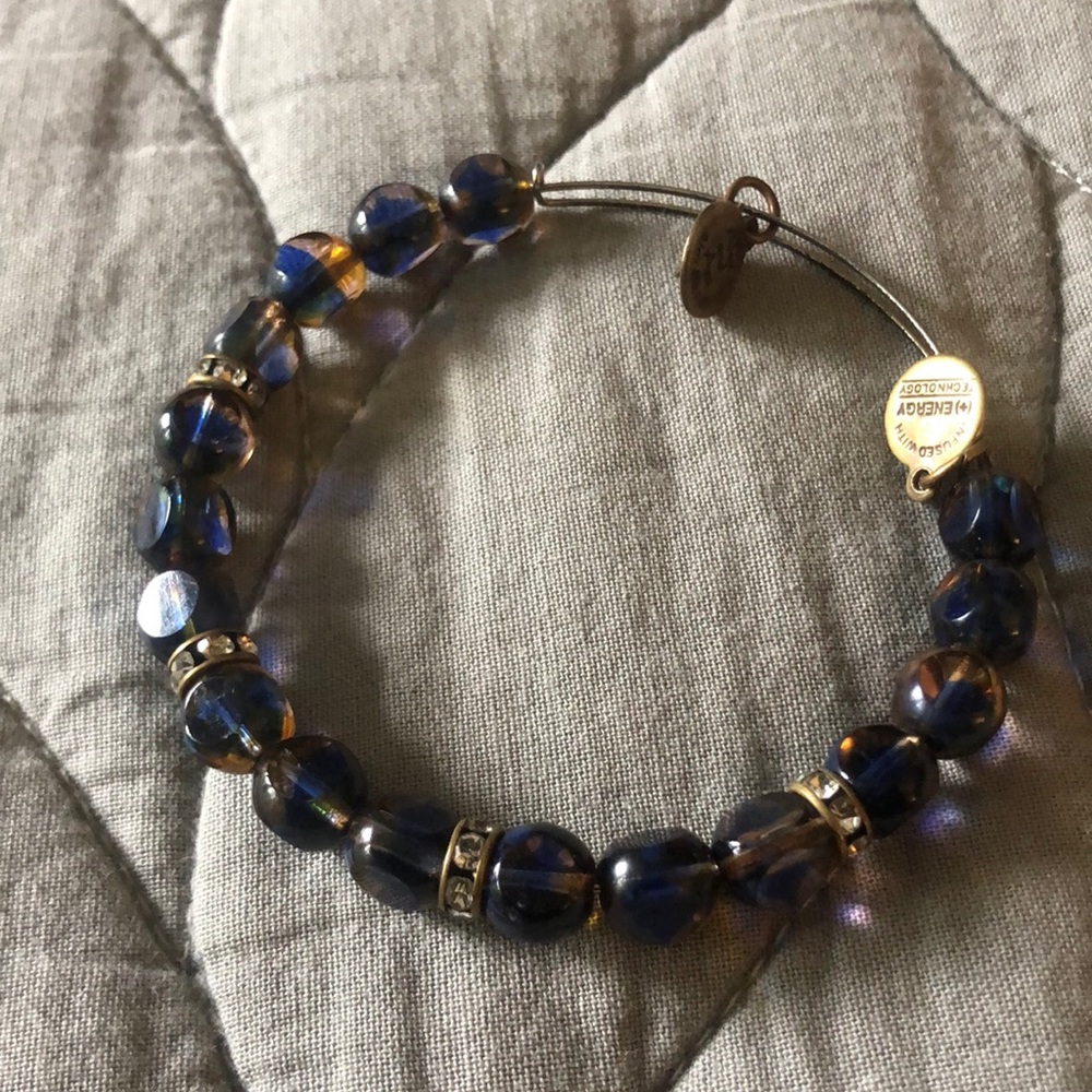 Alex and Ani beaded bangle